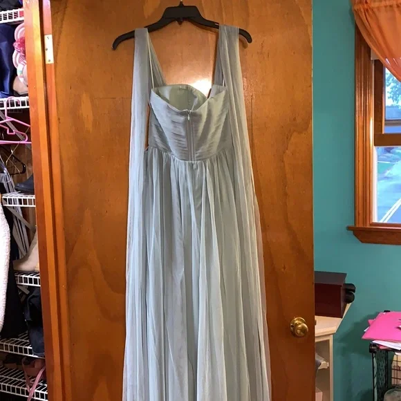 Bridesmaid dress (color: SAGE) - Picture 7 of 11